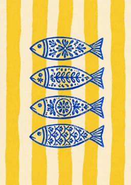 Fish print